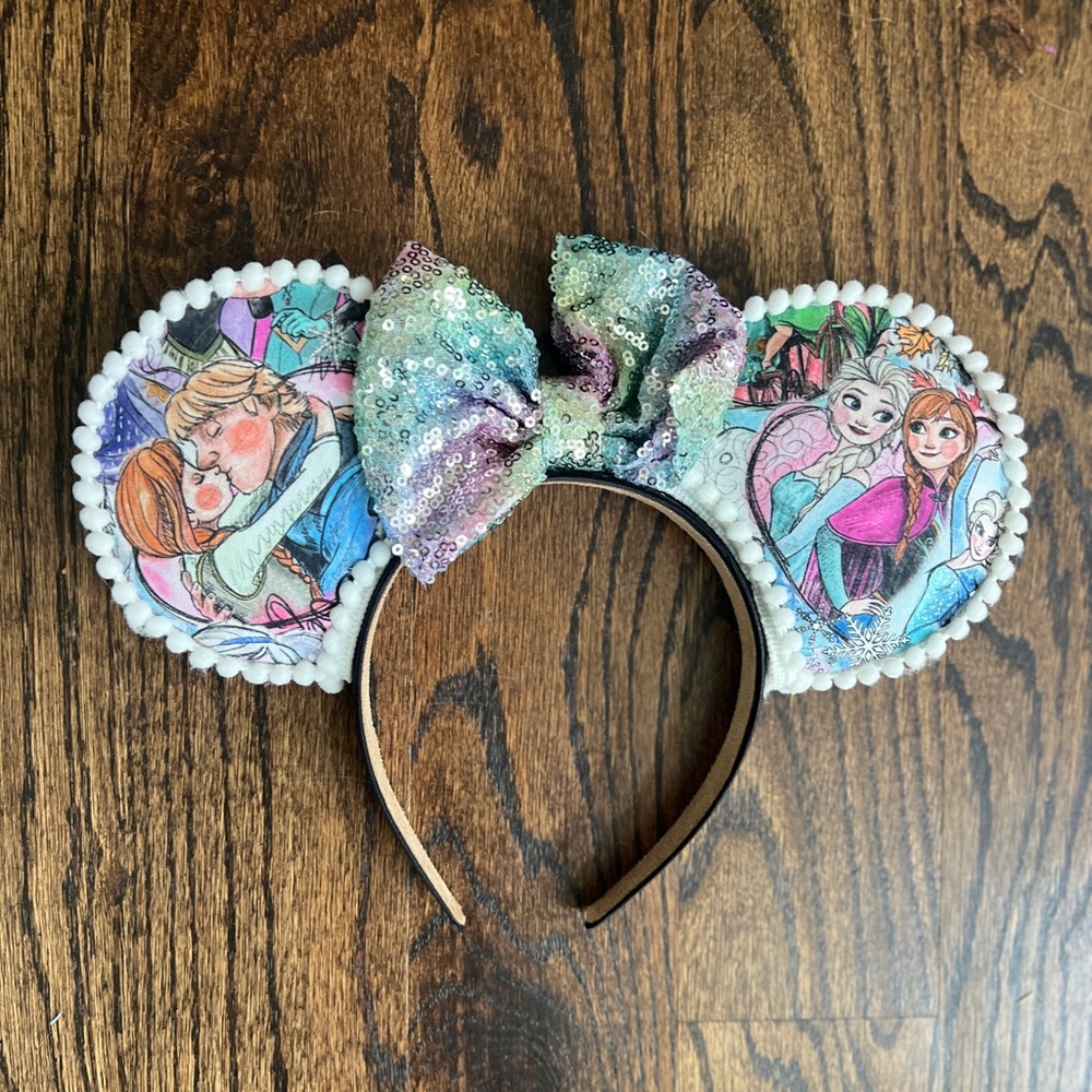 Frozen Themed Mickey Ears